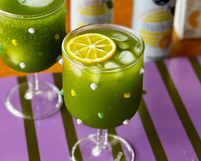 Iced Matcha Yuzu Mocktail