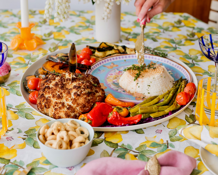 Baked Ricotta Mezze Platter