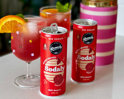 Sodalicious Blood Orange Mocktail