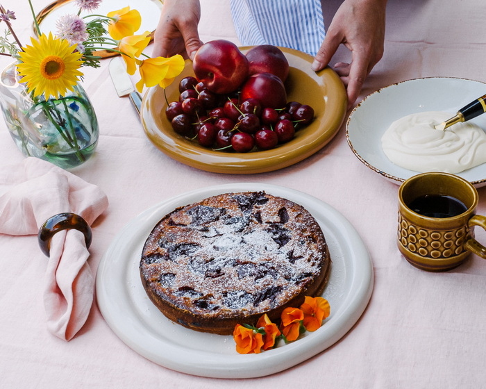 Ella Mittas' Plum & Almond Cake