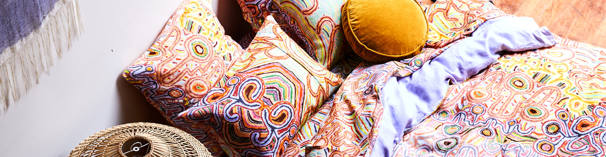 Kip&Co x Ernabella Arts Bedding Collection