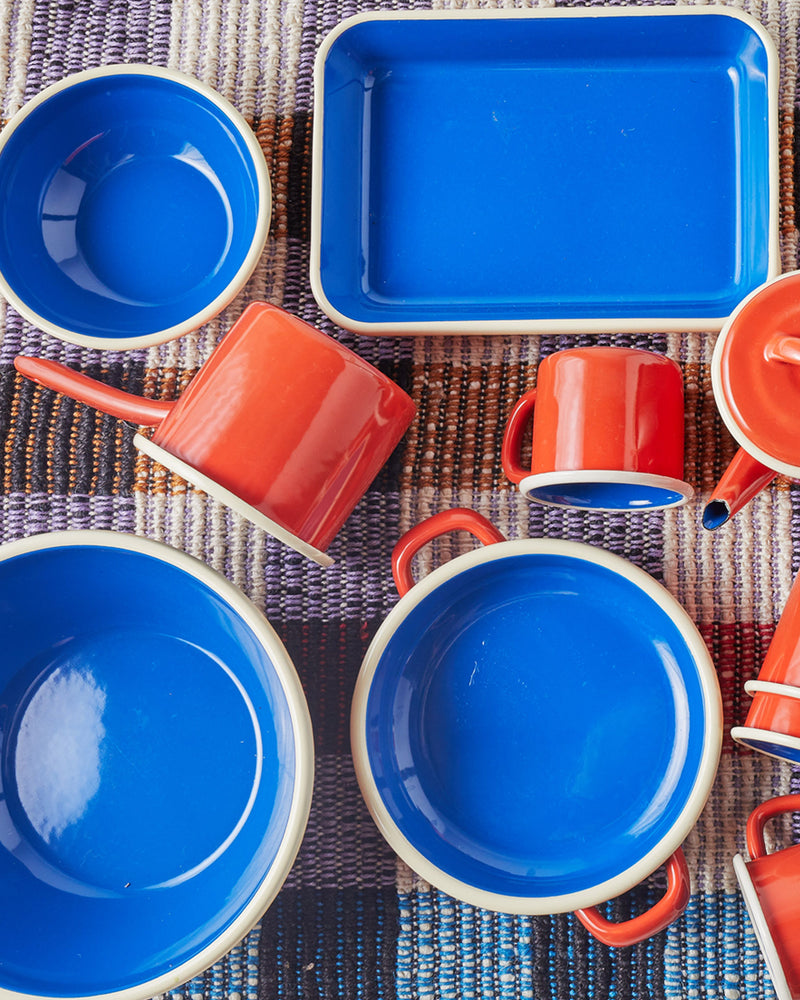 Nomad Block Colour Enamel Baking Dish