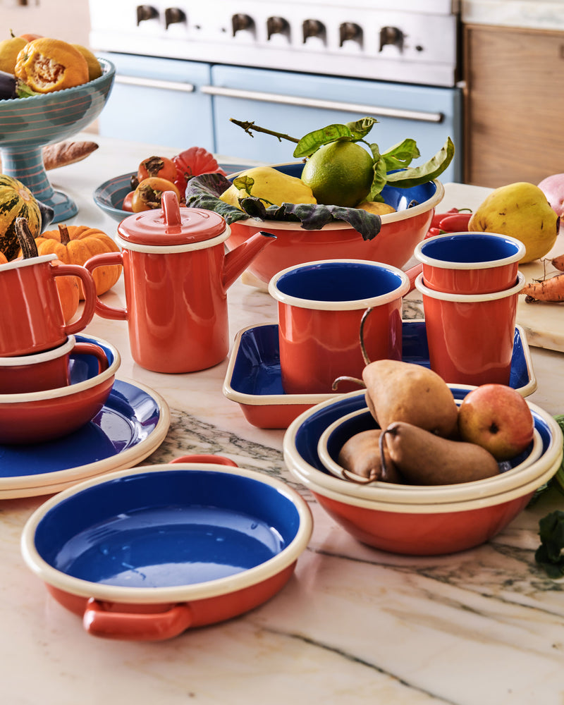 Nomad Block Colour Enamel Baking Dish