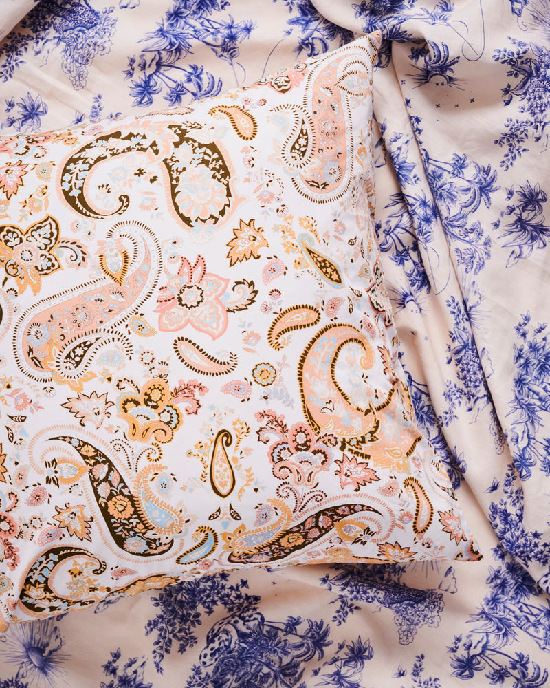 Paisley Paradise Organic Cotton European Pillowcases