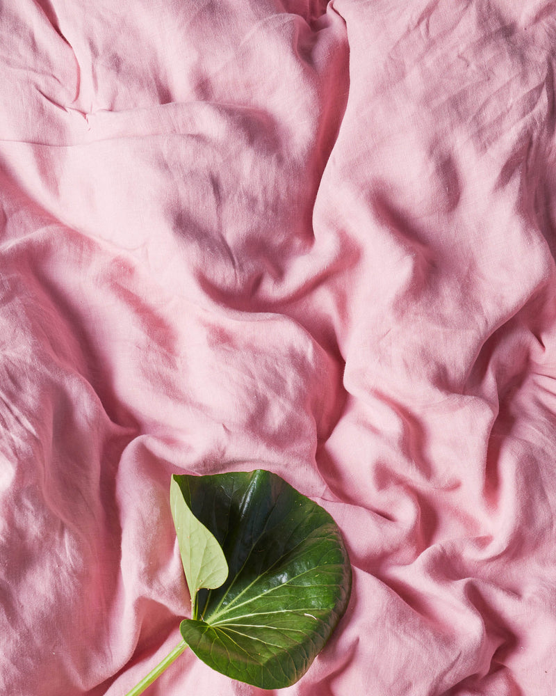 Peony Linen Quilt Cover