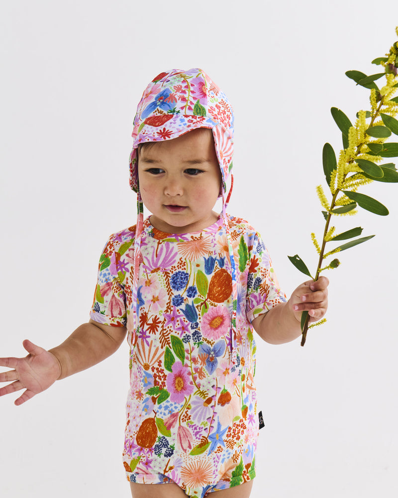 Meandering Meadow Baby Swim Hat