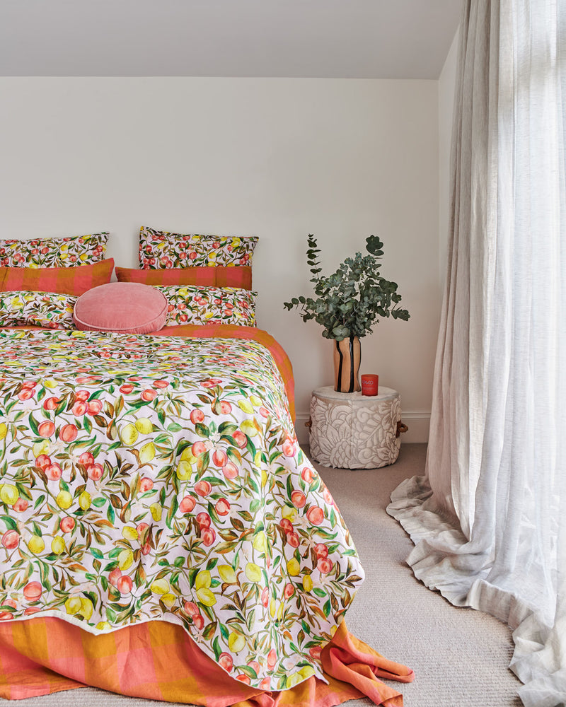 Zesty Linen Quilt Cover