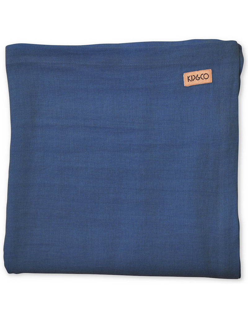 Indigo Linen Tablecloth