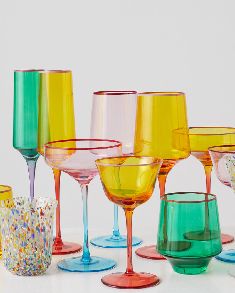 Tropical Punch Margarita Glass 2P Set