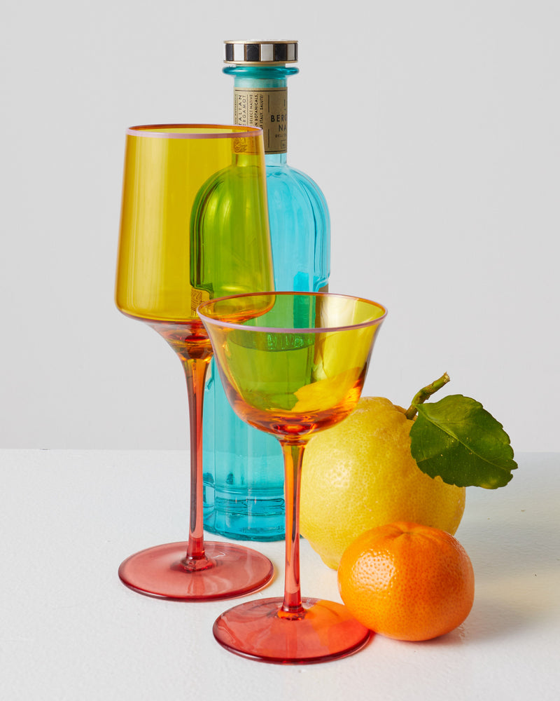 Tropical Punch Vino Glass 2P Set