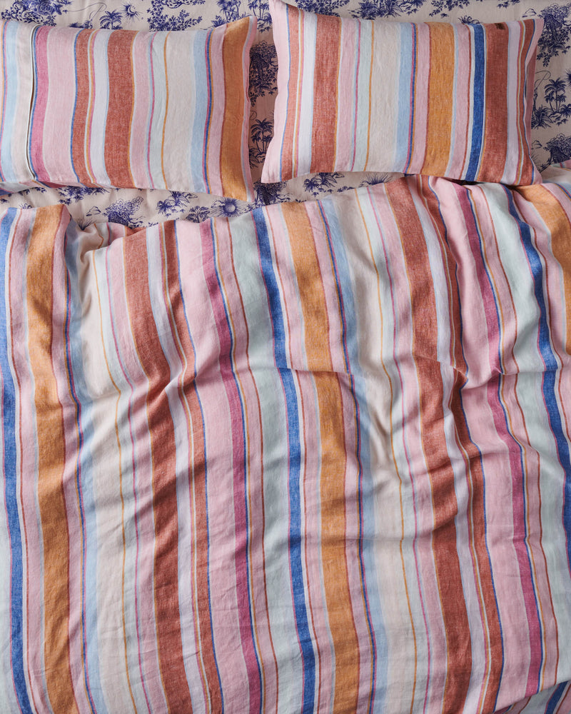 Jaipur Stripe Linen Pillowcases