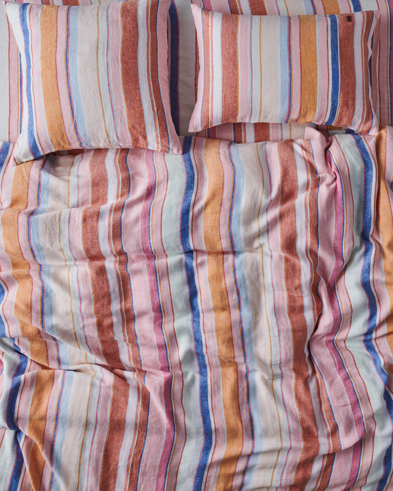 Jaipur Stripe Linen Pillowcases