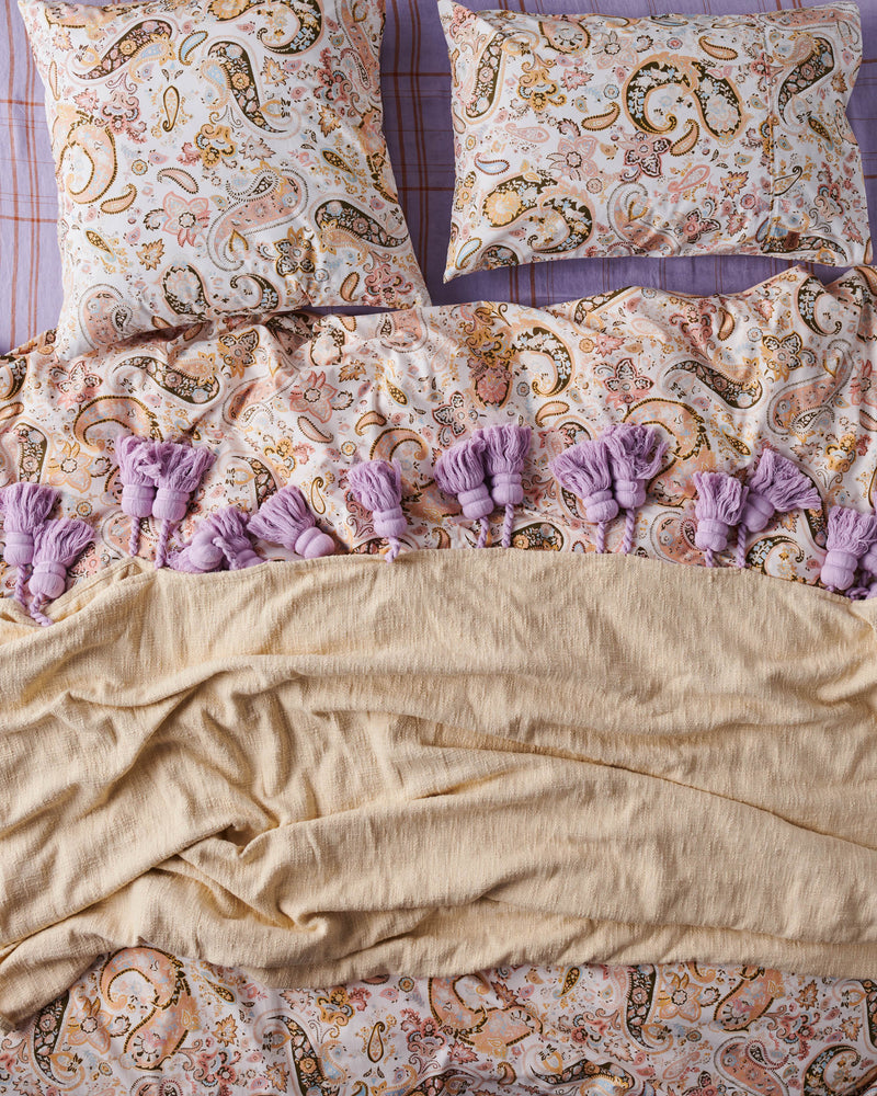 Paisley Paradise Organic Cotton Quilt Cover