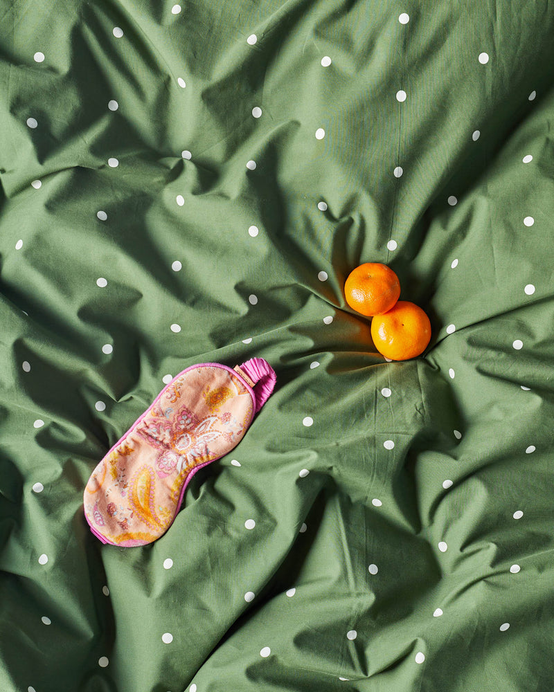 Polkadot Cactus Organic Cotton Quilt Cover