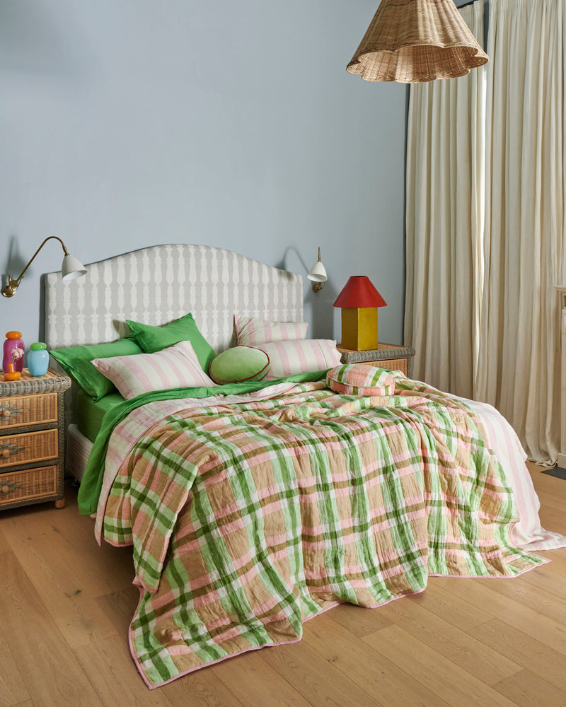 Candy Stripe Linen Pillowcases