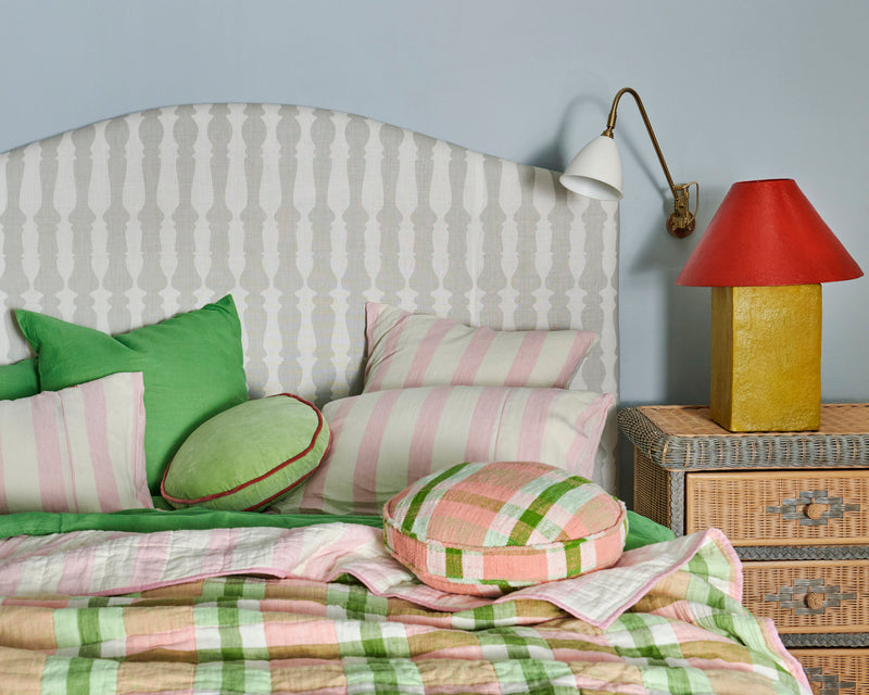 Candy Stripe Linen European Pillowcases