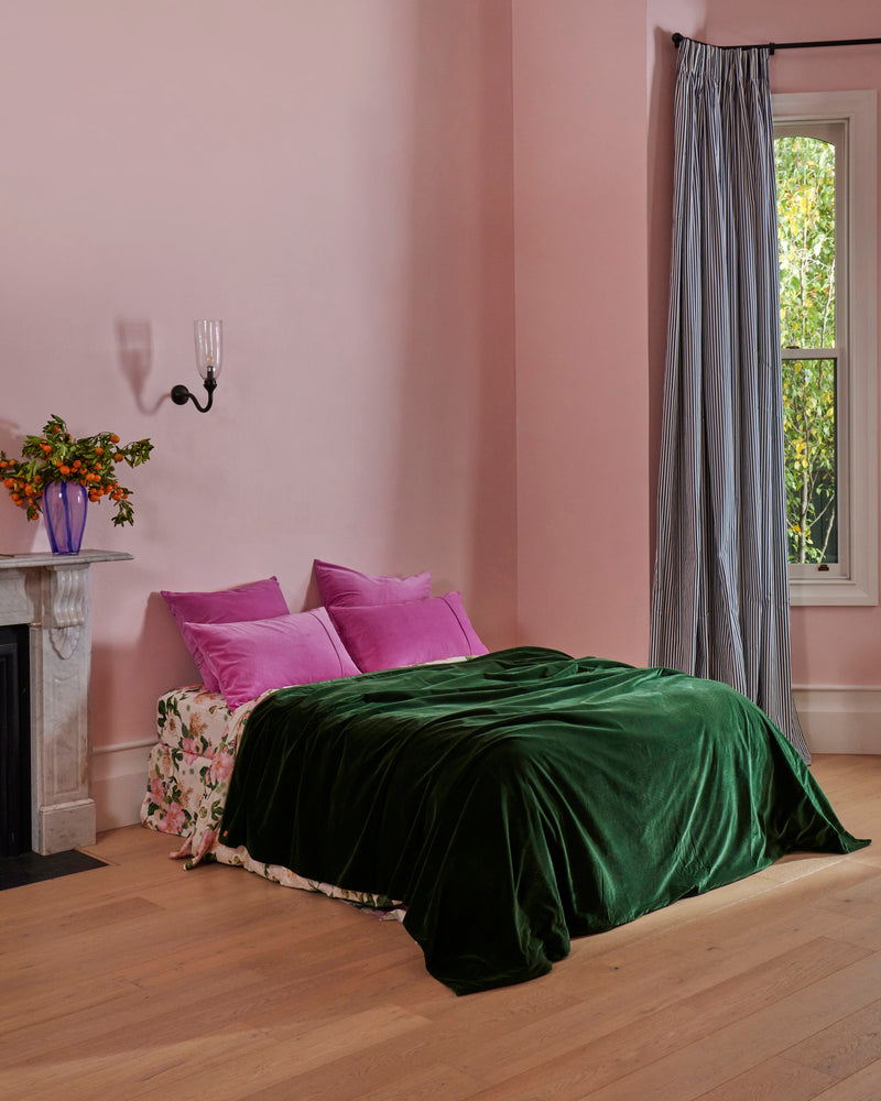 Super Pink Velvet Pillowcases