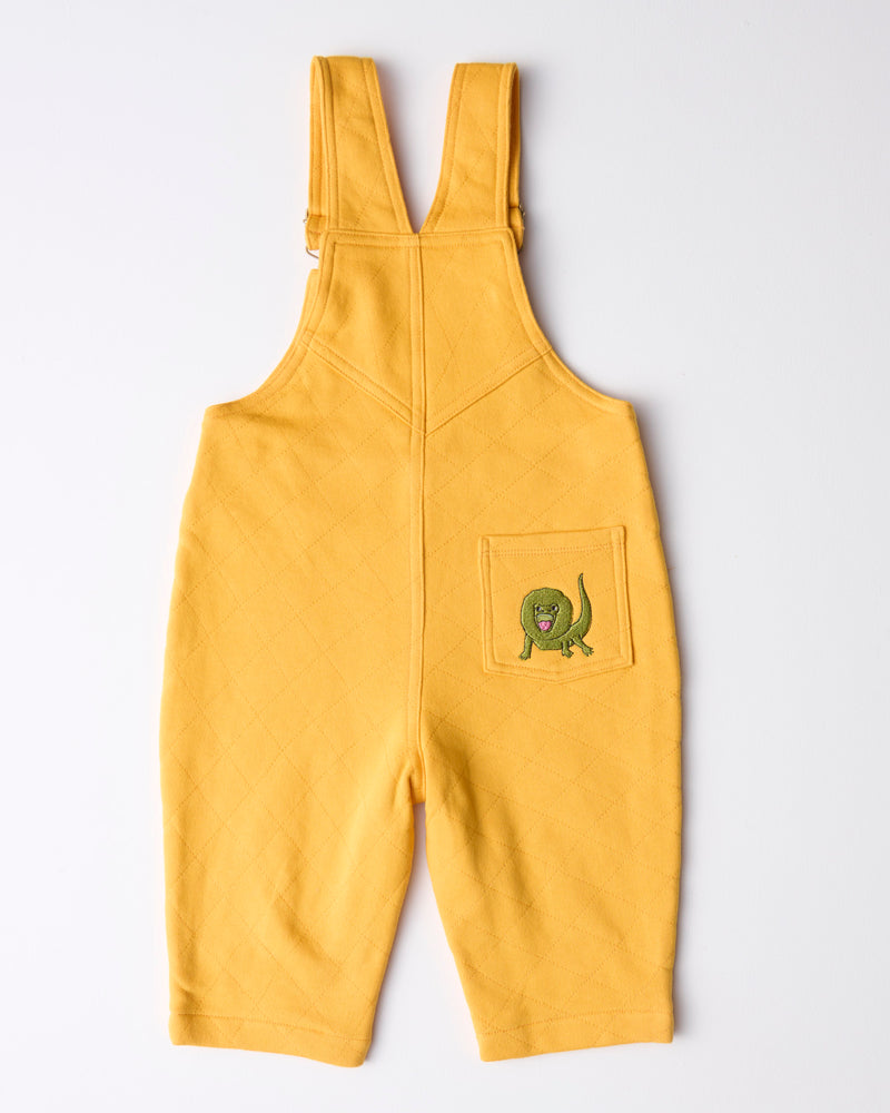 Home Among The Gum Trees Organic Cotton Quilted Fleece Overalls