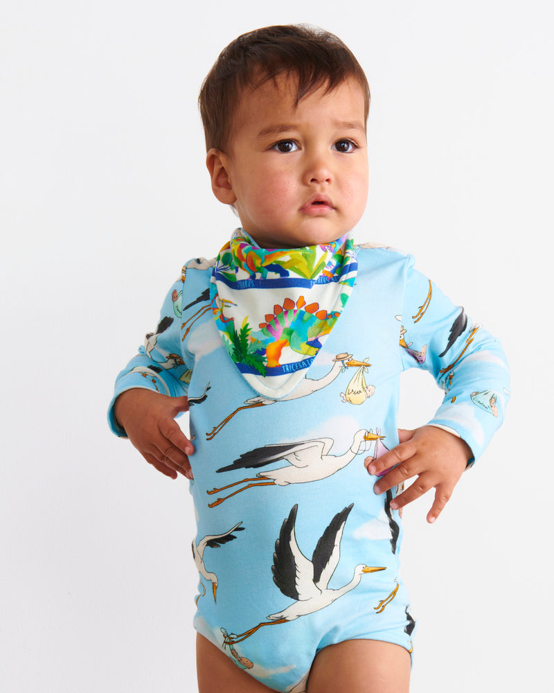 Wild One Organic Cotton Dribble Bib Set