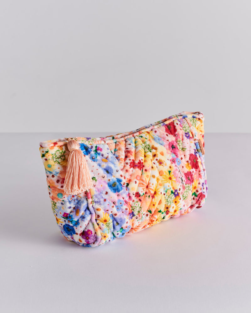 Posie Lane Velvet Toiletry Bag