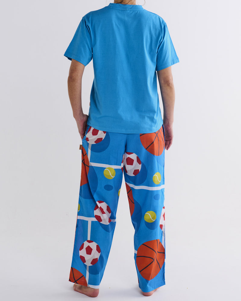 Balls Up Teen Organic Cotton Tee & Pant Pyjama Set