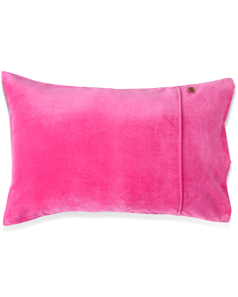 Bubblegum Velvet Pillowcase