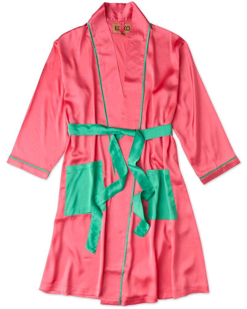 Cantaloupe Eco Satin Robe