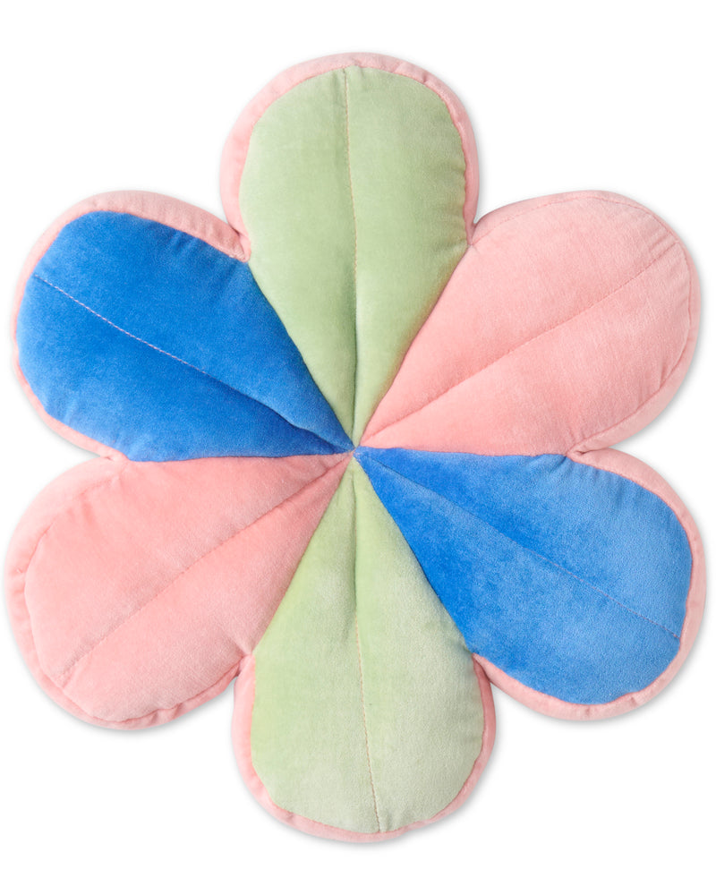 Dainty Velvet Petal Cushion