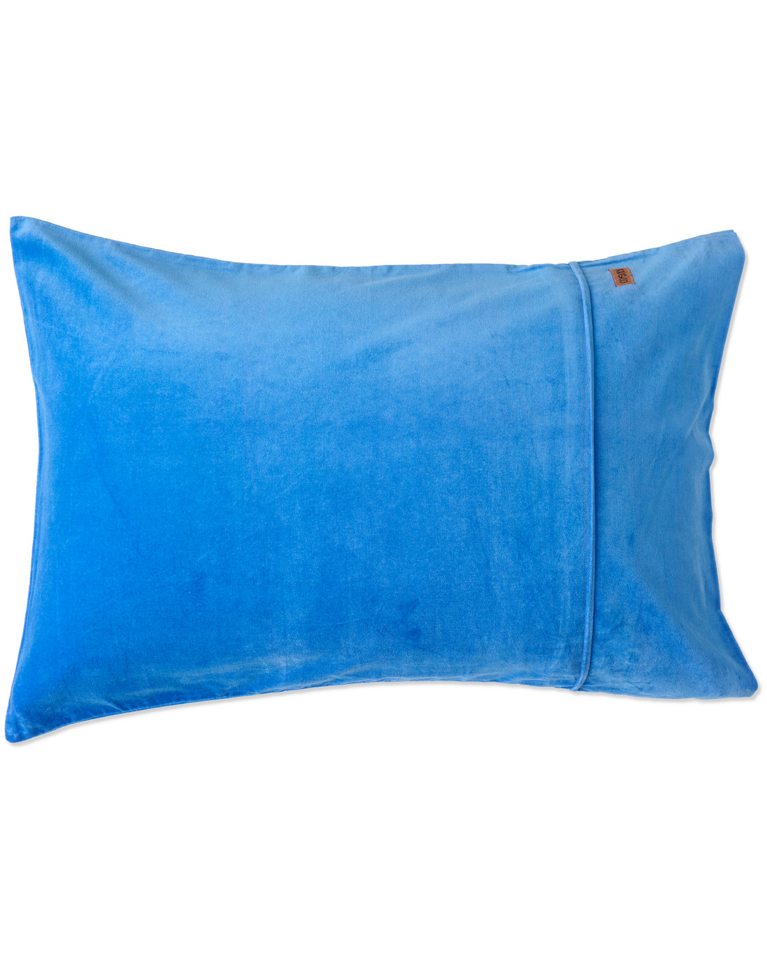 Dolphin Blue Velvet Pillowcase