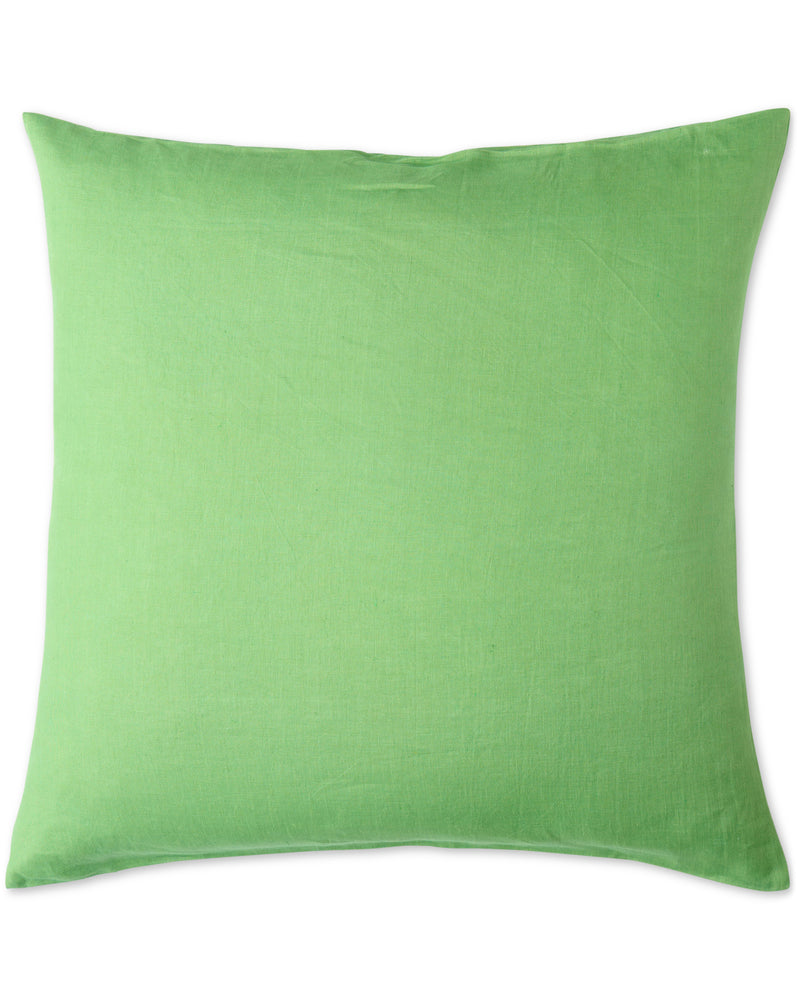 Green Tea Linen European Pillowcases