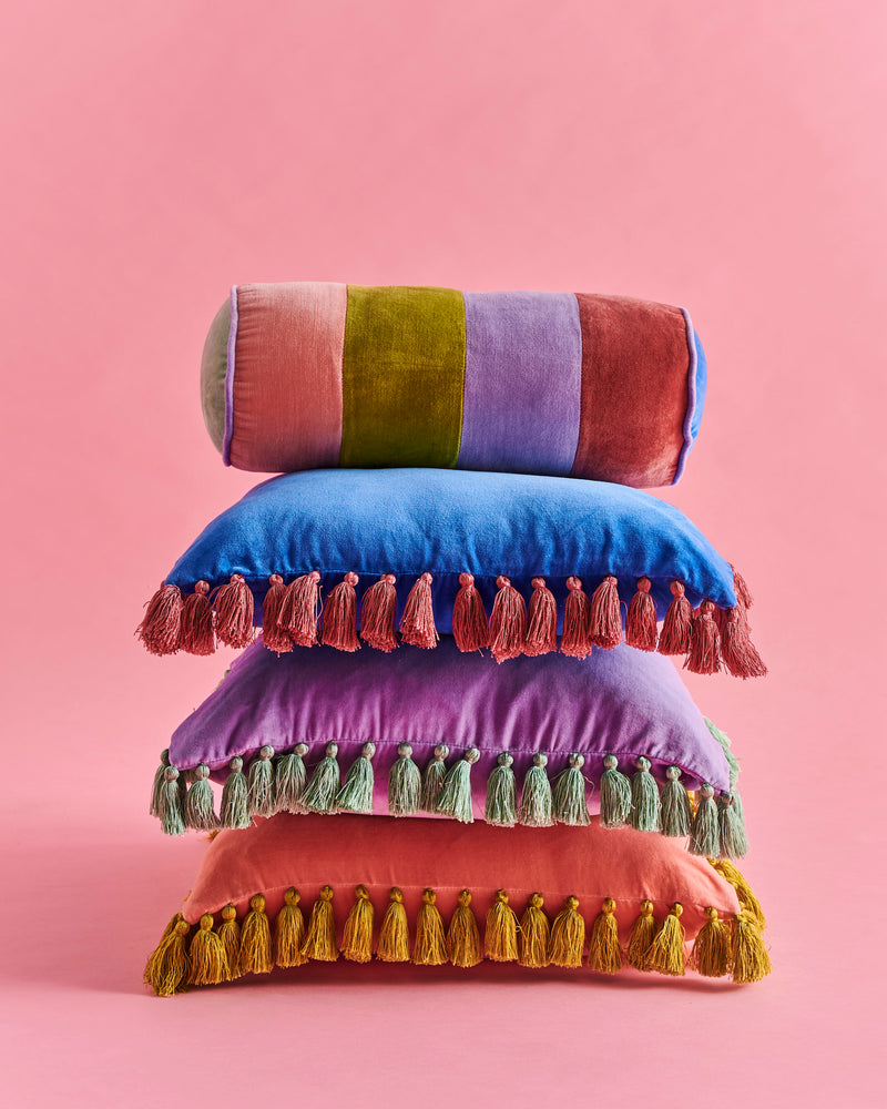 Dreamer Velvet Bolster Cushion