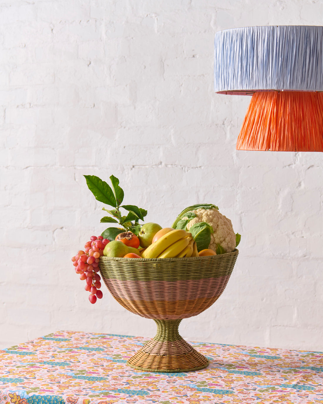 Menorca Rattan Fruit Bowl Stand