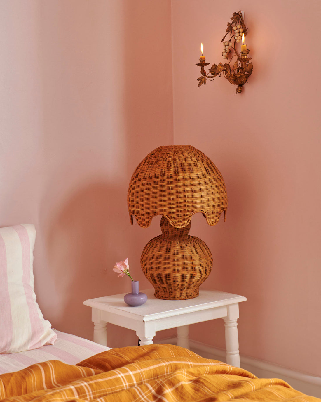 Genie Rattan Lamp