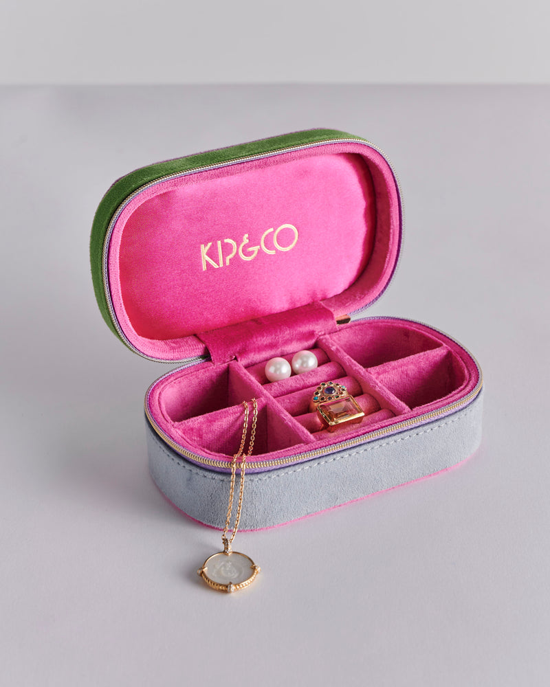 Kaleidoscope Travel Velvet Jewellery Box