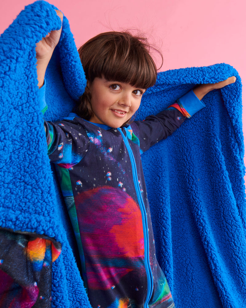 Rocket Man Kids Kuddle Blanket