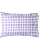 Lilac Gingham Organic Cotton Pillowcases