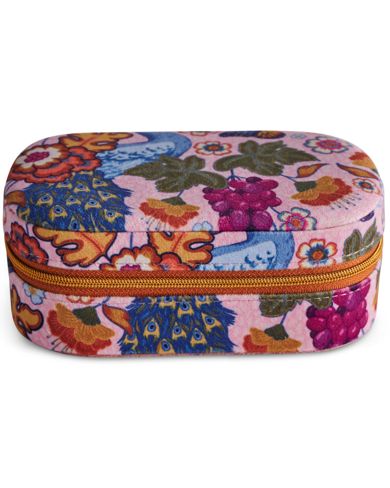 Lyon Travel Velvet Jewellery Box