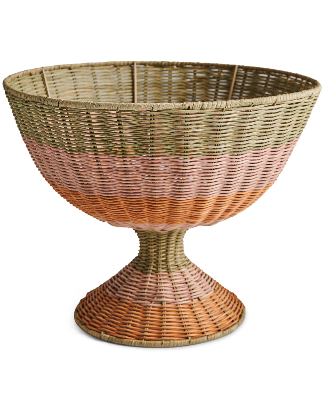 Menorca Rattan Fruit Bowl Stand