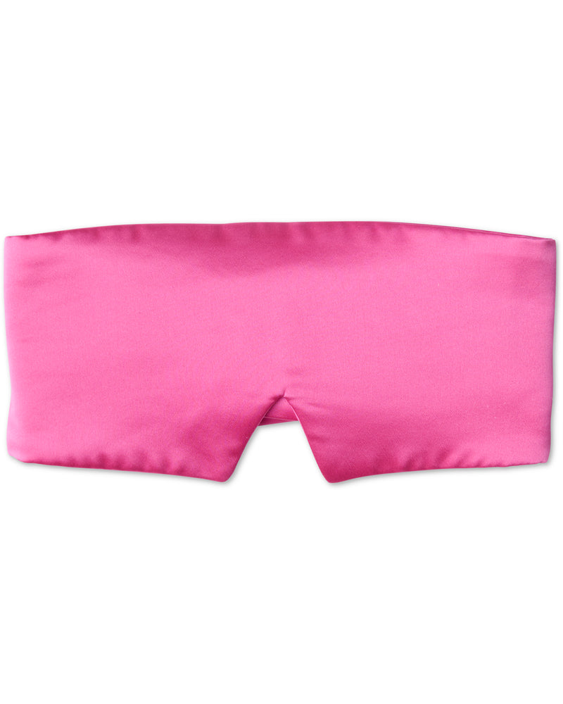 Perfect Pink Block Out Silk Eye Mask