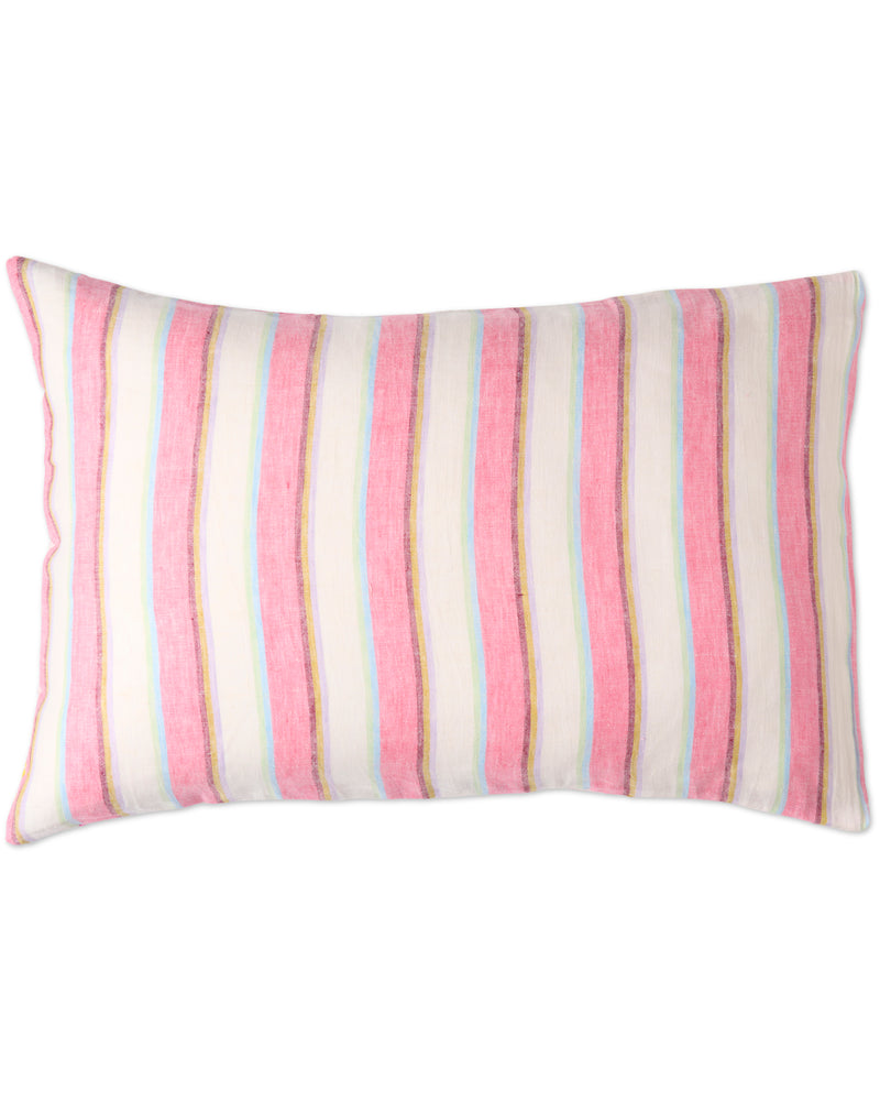 Rise And Shine Reversible Linen Quilted Pillowcases