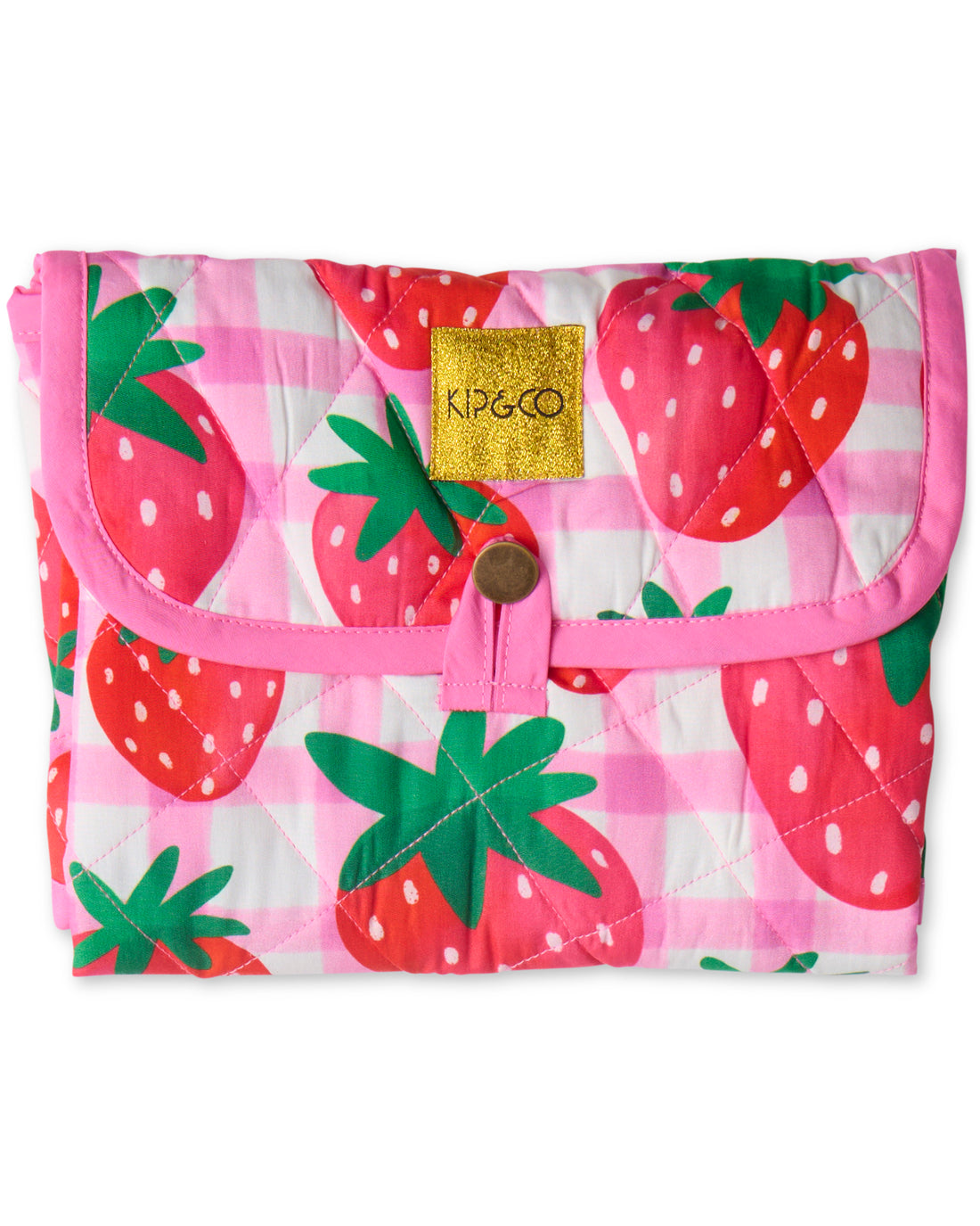 Strawberry Jam Baby Change Mat