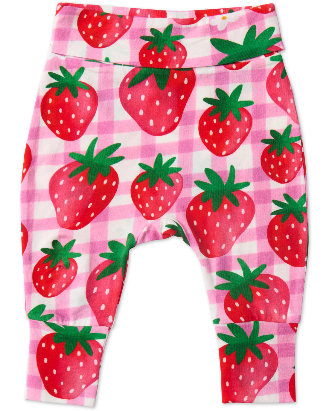 Strawberry Jam Organic Drop Crotch Pant