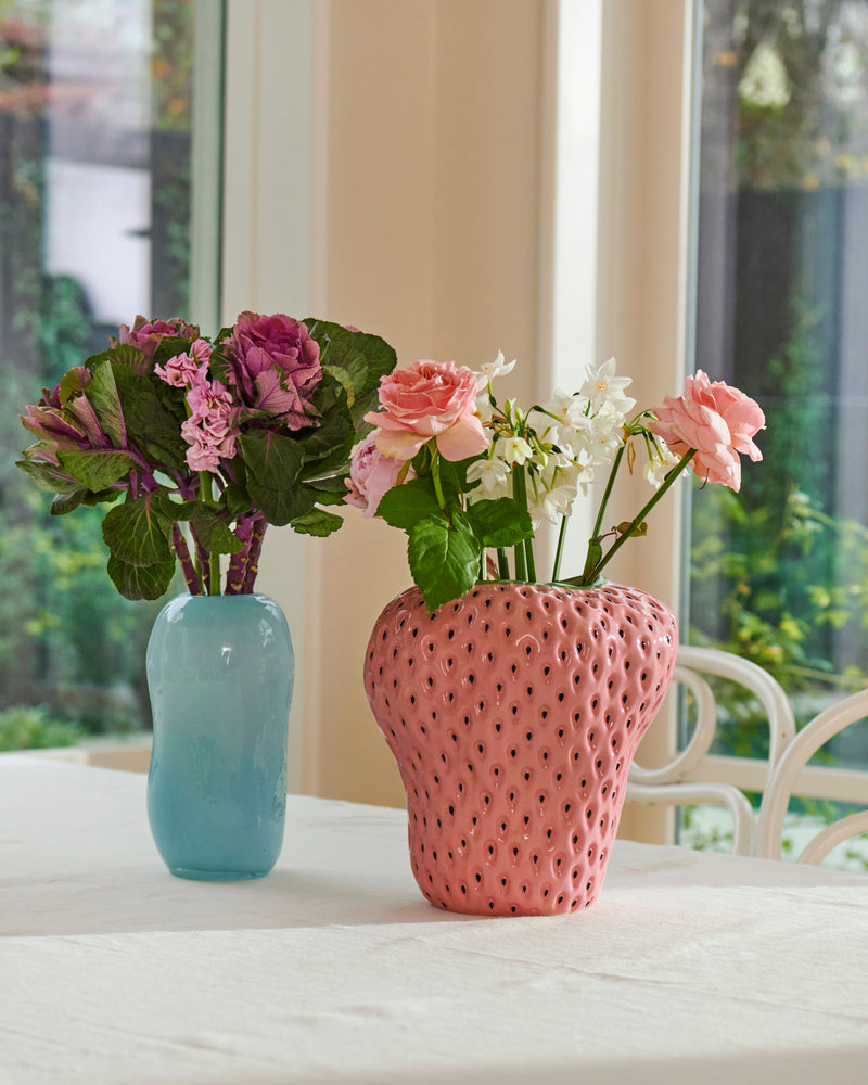 Pink Pineberry Vase