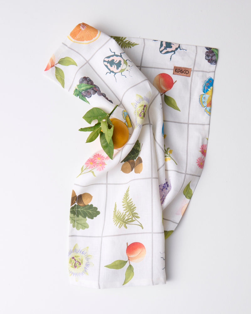 Prairie Linen Tea Towel