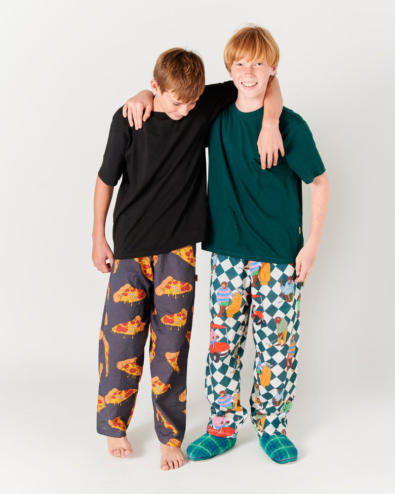 Hole In One Teen Organic Cotton Tee & Pant Pyjama Set