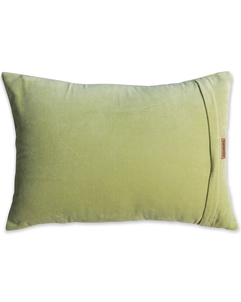 Cactus Flower Velvet Rajastan Cushion