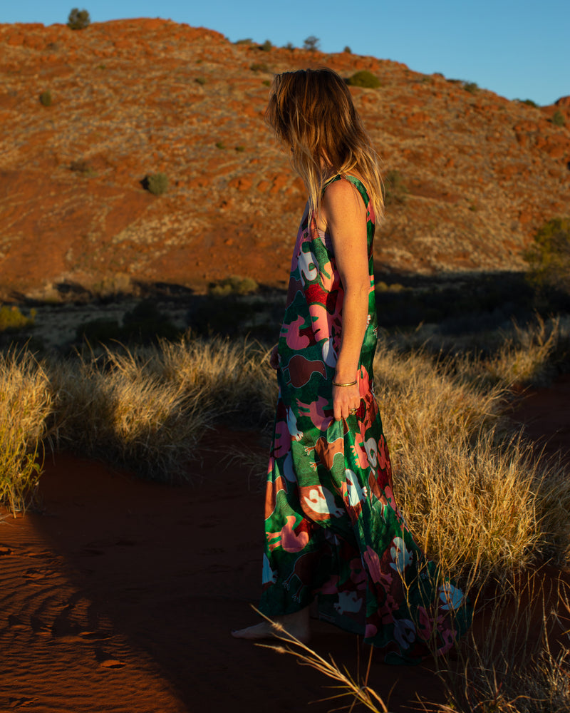 Tjulpu Kulunypa Silk Dress