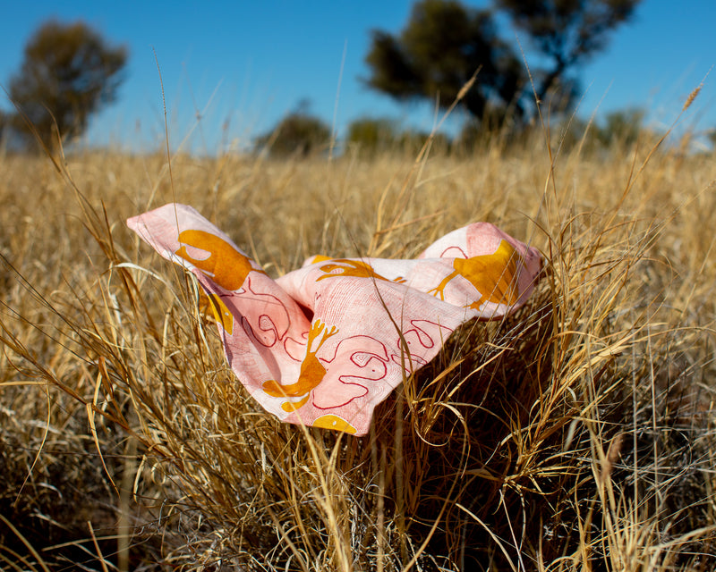 Tjulpu Kulunypa Linen Pillowcases