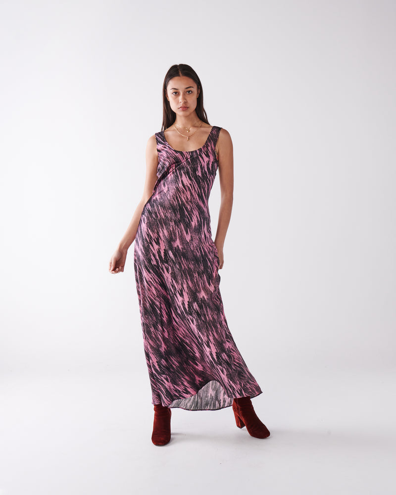 Wamikata Walka Tali Silk Dress