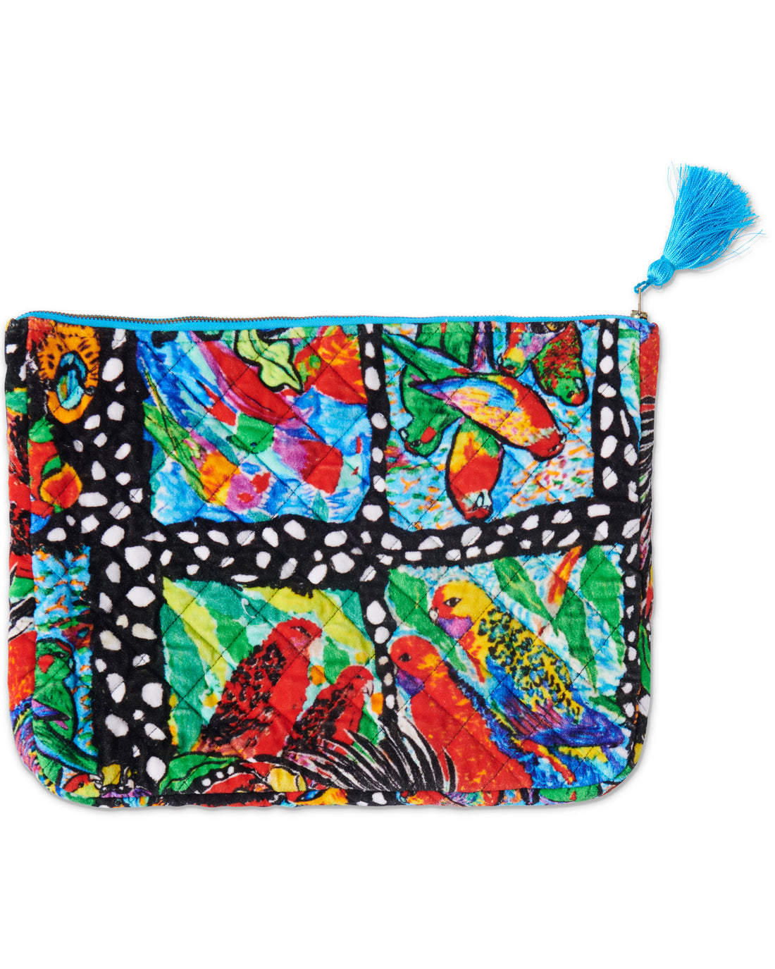 Kip&Co x Jenny Kee Parrots & Cockatoos Velvet Laptop Case